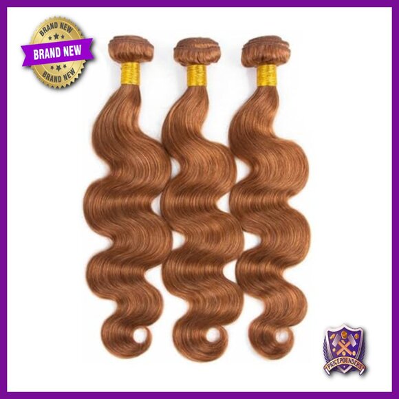 Human Hair Extensions Body Wave Bundles 14-18 Inch Quick Weave main image 4